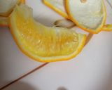 A picture of step 1 of Fruits with black salt.