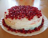 Szivárványtorta (palacsintatorta) recept fázis 7 fotója