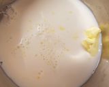 A picture of step 7 of My Crisp Lasagne with soft Mozzarella Cheese on top. 😀.