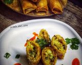 চীজি পনির স্প্রিং রোল(Cheesy paneer Spring roll Recipe in Bengal রেসিপির ধাপ 8 ছবি