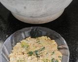 A picture of step 5 of Raw Mango Thecha.