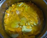 Hình bước làm 1 của món Mứt nghệ mật ong
