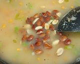A picture of step 7 of Vegetable Rava Upma.