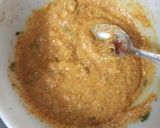 A picture of step 1 of Paneer tikka with gravy.