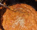 A picture of step 7 of Kaddu ka bharta.