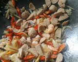 Foto langkah ke 2 dari resep Tumis Kacang Panjang Wortel Udang.