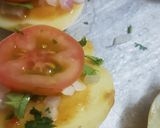 A picture of step 4 of Aaloo chaat.