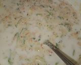 A picture of step 3 of Egg veggie paratha.