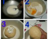 Foto langkah ke 2 dari resep Donat metode water roux.