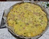 Foto del passaggio 8 della ricetta Pizza cavolfiore con purea di patate prosciutto cotto e fontina