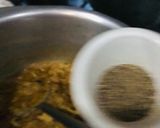 A picture of step 5 of Beef pulao.