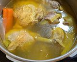 Foto del paso 4 de la receta: Caldo de pollo y carne tipo abuela
