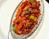A picture of step 5 of Honey Chilli Potato.