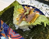Foto langkah ke 12 dari resep Temaki sushi - Handmade Sushi hand roll 🌯.