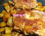 鳳梨燒雞腿排的食譜步驟3照片