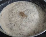 A picture of step 5 of Ragi Kheer.