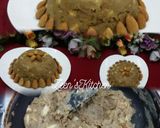 A picture of step 3 of Jowar and Apple Halwa.