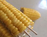 A picture of step 1 of Masala corn fries.