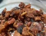 Foto del paso 1 de la receta: Tostadas con frijoles negros fritos en manteca de Puerco 🐷
