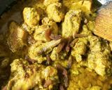 A picture of step 2 of Camp style bori chicken.