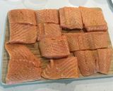 A picture of step 1 of Mango Passion Fruit Glazed Salmon Fillets.