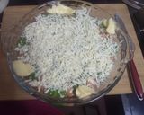A picture of step 13 of Tri coloured vegetable au gratin.