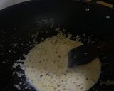 A picture of step 8 of Cream based pasta (Melayu style lol).