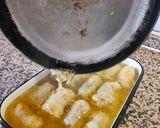 A picture of step 5 of Sauerkraut Sarma.