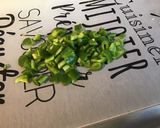 Une image de l'étape 5 de Duo de courgettes aux tomates, poivron, algues et piments verts.