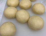 Foto langkah ke 4 dari resep Bakpia Teflon isi Meses.