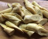 Hình bước làm 1 của món Măng kho sườn