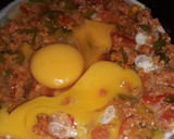 Foto del paso 2 de la receta: Huevos con chorizo / Omelette XL / Huevos revueltos 🍳