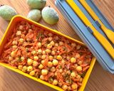 Hình bước làm 3 của món 🌱 Salad Đậu Gà Cà Rốt (Vegan)