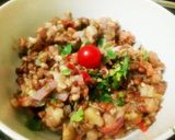 A picture of step 1 of Rajma Chat.