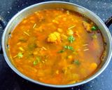 A picture of step 6 of Gobhi Chana Dal.