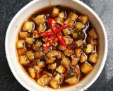 Hình bước làm 1 của món Kho quẹt chay