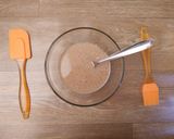 A picture of step 1 of VEGAN BROWNIES (eggless home baked):.