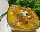 A picture of step 3 of Aam ka Madra.