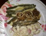 Foto del paso 3 de la receta: Relleno de ejote y ensalada de coditos....🇸🇻
