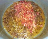 A picture of step 3 of Beef pulao.