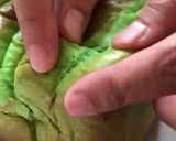 Foto langkah ke 6 dari resep Roti Sisir Pandan ❤️✨.