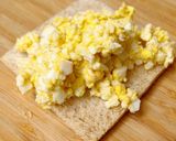 Foto langkah ke 6 dari resep Sarapan Diet : Egg Mayo Sandwich (225 kkal).