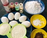A picture of step 1 of Tripe fruit cake.