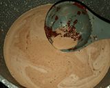 Foto langkah ke 5 dari resep Puding Lumut Pandan Lapis Cokelat.