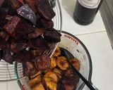 Foto langkah ke 4 dari resep Daigaku imo / Pisang Tanduk dan Ubi dengan Saus Madu.