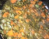 Foto del paso 1 de la receta: Revuelto de verduras y riso de espinaca
