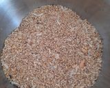 A picture of step 1 of Tilgul vadi /burfi.