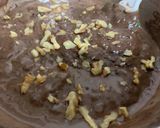 A picture of step 6 of Eggless Chocolate Banana cake.