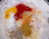 A picture of step 2 of Potato onion pakodas.