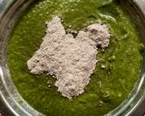 A picture of step 2 of Moong Dal Dosa.